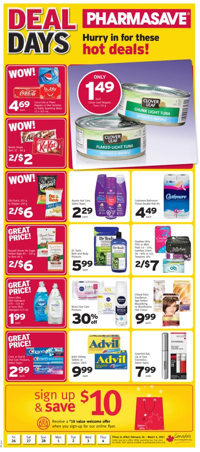 Pharmasave (ON) Flyer February 26 to March 4