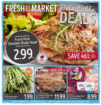 Fresh St. Market Flyer February 26 to March 4