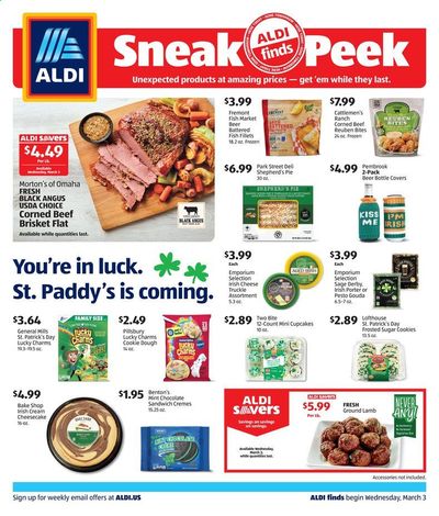 ALDI Weekly Ad Flyer March 3 to March 9