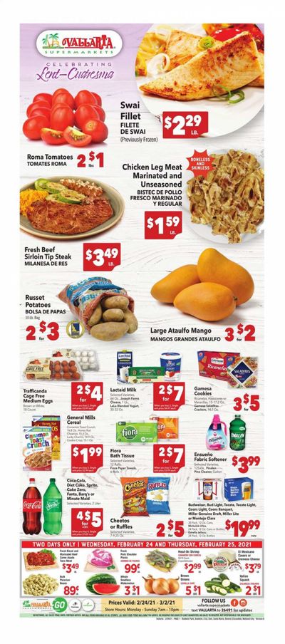 Vallarta (CA) Weekly Ad Flyer February 24 to March 2