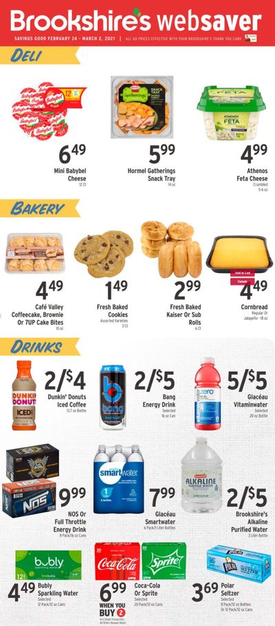 Brookshires Weekly Ad Flyer February 24 to March 2