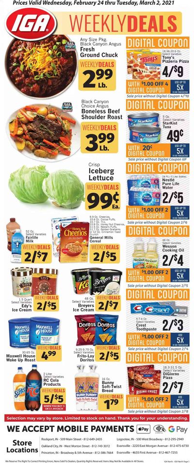 IGA Weekly Ad Flyer February 24 to March 2