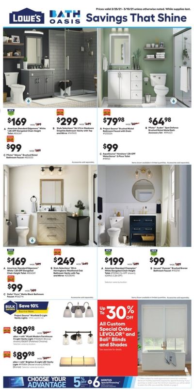 Lowe's Weekly Ad Flyer February 25 to March 10