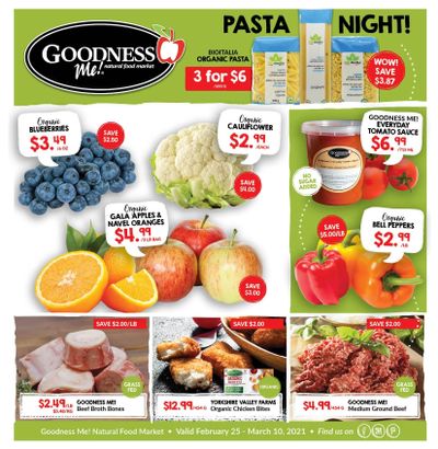 Goodness Me Flyer February 25 to March 10