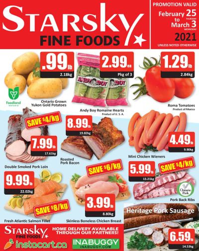 Starsky Foods Flyer February 25 to March 3
