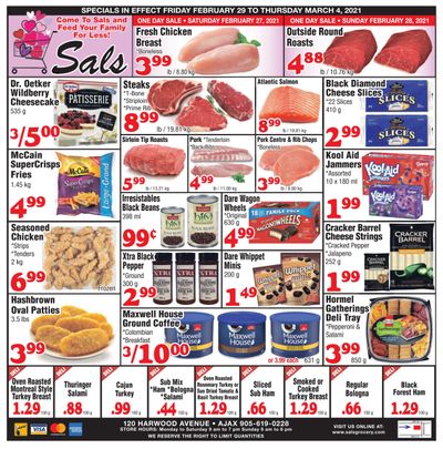 Sal's Grocery Flyer February 26 to March 4