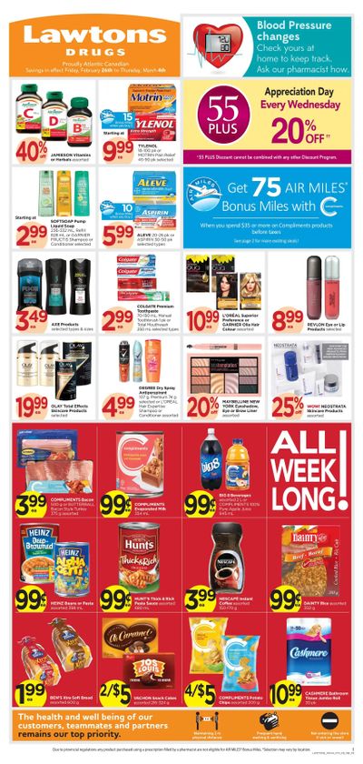 Lawtons Drugs Flyer February 26 to March 4
