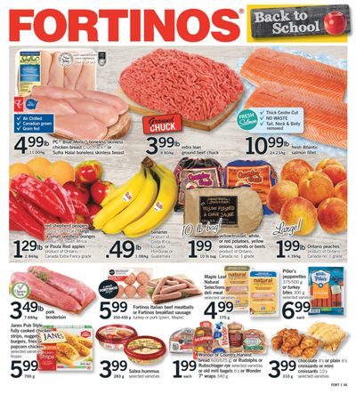 Fortinos Flyer September 5 to 11