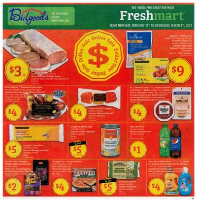Bidgood's Flyer February 25 to March 3