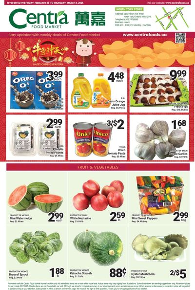 Centra Foods (North York) Flyer February 26 to March 4