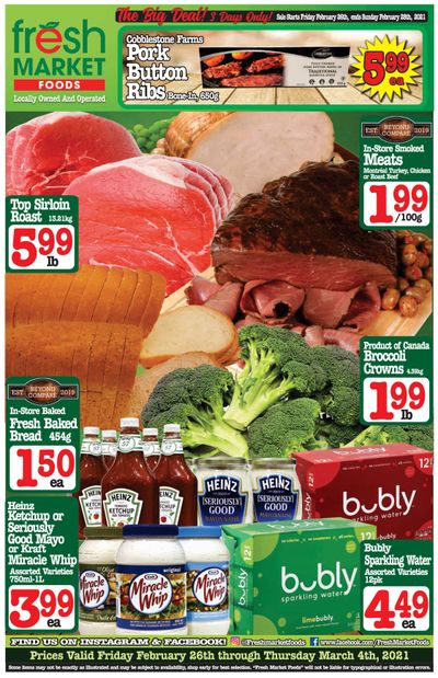 Fresh Market Foods Flyer February 26 to March 4