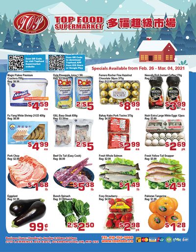 Top Food Supermarket Flyer February 26 to March 4