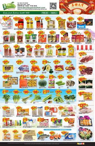 Btrust Supermarket (Mississauga) Flyer February 26 to March 4