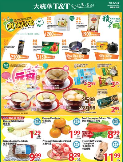 T&T Supermarket (Ottawa) Flyer February 26 to March 4