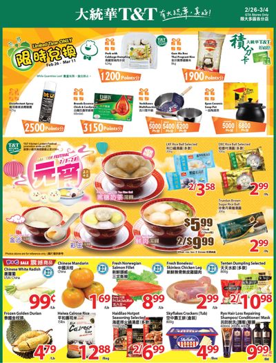 T&T Supermarket (GTA) Flyer February 26 to March 4