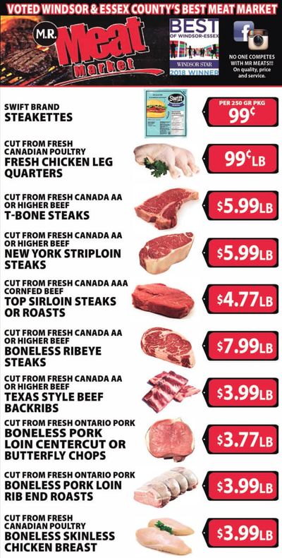 M.R. Meat Market Flyer February 8 to 15