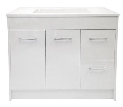 Vanity and Sink - 2 Doors/2 Drawers - 36" - White For $279.20 At Rona Canada