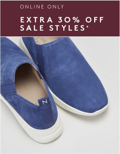 Naturalizer Canada Online Sale: Today, Save an Extra 30% off Sale Styles, With Coupon Code