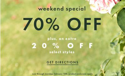 Kate Spade Canada Weekend Special: Save 70% off + Extra 20% off Select Styles + More Offers