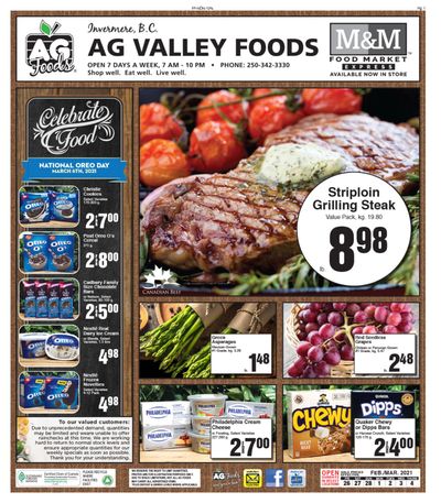 AG Foods Flyer February 26 to March 4