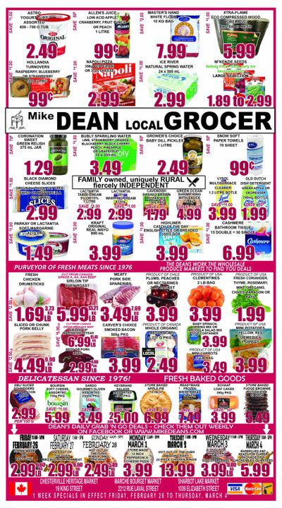 Mike Dean's Super Food Stores Flyer February 26 to March 4