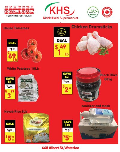 Kishki Halal Supermarket Flyer February 26 to March 4