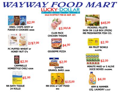 WayWay Food Mart Flyer February 26 to March 4