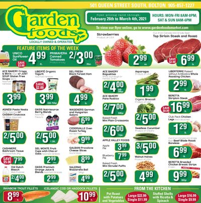 Garden Foods Flyer February 26 to March 4