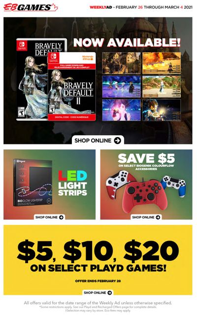 EB Games Flyer February 26 to March 4