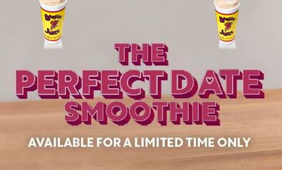 Perfect Date Smoothie at Booster Juice