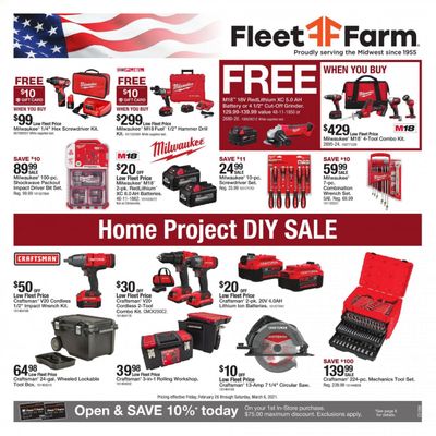 Fleet Farm Weekly Ad Flyer February 26 to March 6