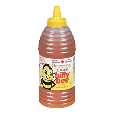 Billy Bee, Pure Natural Honey, Liquid White, Squeeze, 1kg On Sale for $ 12.56 at Amazon Canada Billy Bee, Pure Natural Honey, Liquid White, Squeeze, 1kg On Sale for $ 12.56 at Amazon Canada