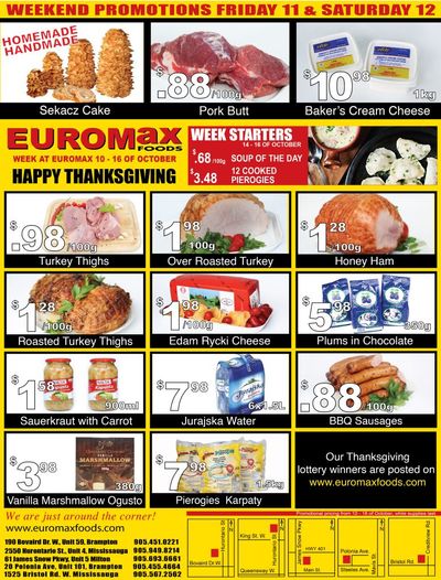 EuroMax Foods Flyer October 10 to 16