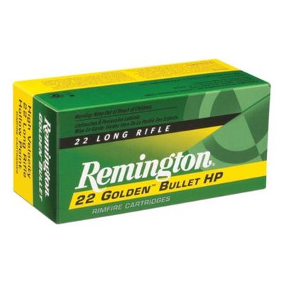 Remington Golden Bullet .22 LR 225 Pack On sale for $12.49 ( Save $12.50 ) at Cabelas Canada