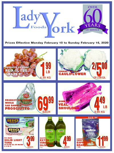 Lady York Foods Flyer February 10 to 16