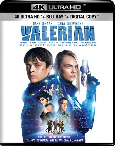 Valerian and the City of a Thousand Planets [4K Ultra HD + Blu-ray + Digital Copy] (Bilingual) On Sale for $ 9.99 ( Save $ 3.00 ) at Amazon Canada
