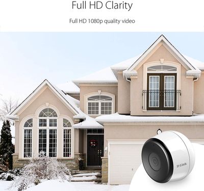 D-Link Full HD Outdoor Wi-Fi Camera | Home Security in Full HD | Sends Alerts to Your Phone | Local and Cloud Recording Available | Works with Ifttt, Google Assistant and Alexa on Sale for $139.99 (Save $ 40.00) at Amazon Canada