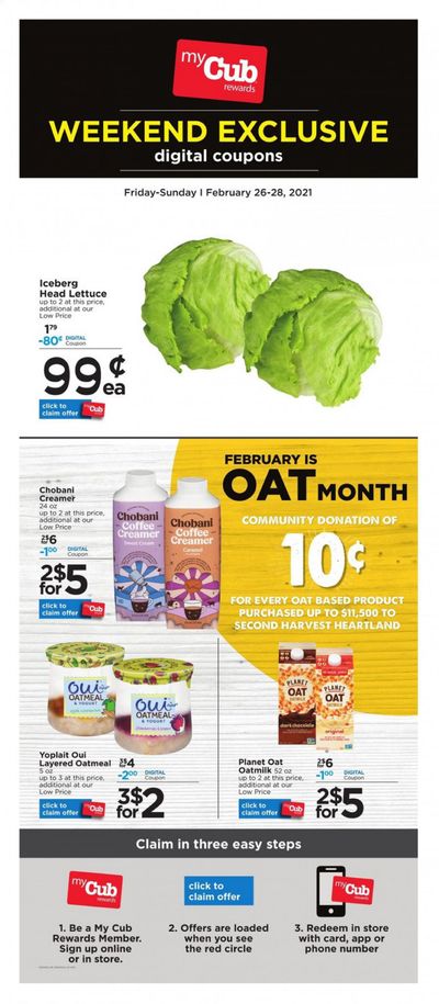 Cub Foods Weekly Ad Flyer February 26 to February 28