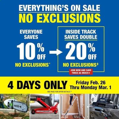 Harbor Freight Weekly Ad Flyer February 26 to March 1