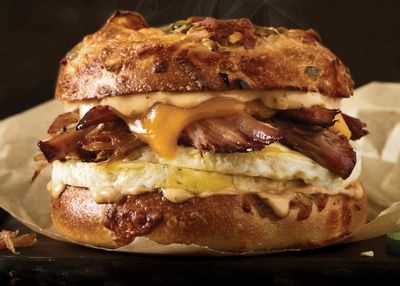 Einstein Bros. Bagels Offers Brisket for Breakfast with the New Texas Brisket Egg Sandwich