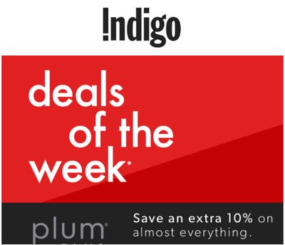 Indigo Canada Hottest Deals Of The Week: FREE Shipping No Minimum + 60% off Home Decor & Entertaining Essentials + More Deals