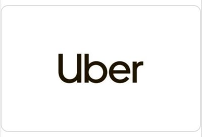 Uber Gift Card $50 for only $42.99 - Email Delivery At Ebay Canada