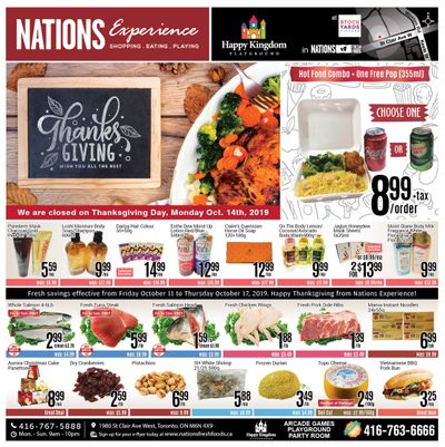Nations Fresh Foods (Toronto) Flyer October 11 to 17
