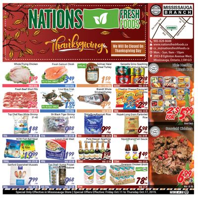 Nations Fresh Foods (Mississauga) Flyer October 11 to 17