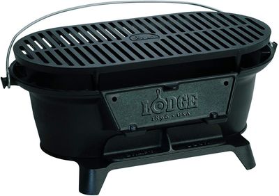 Lodge Pre-Seasoned Sportsman Charcoal Grill, Black On Sale for $ 146.02 ( Save $ 34.98 ) at Amazon Canada