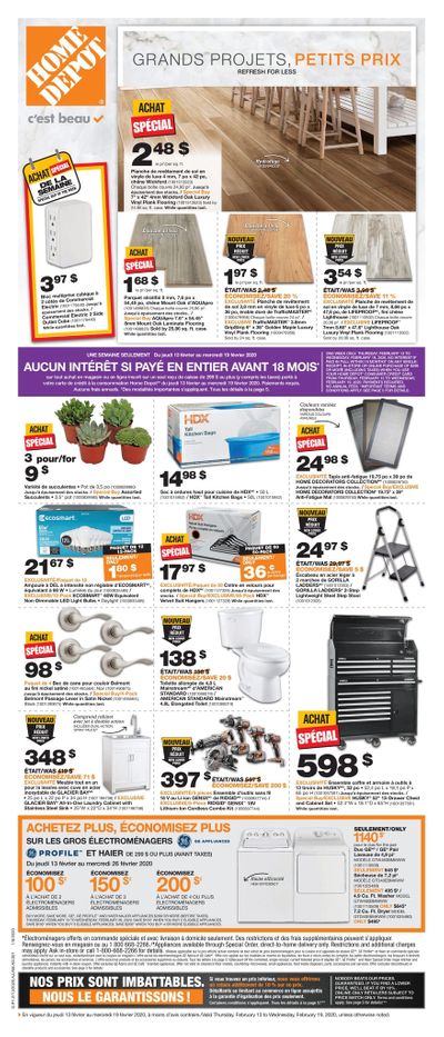 Home Depot (QC) Flyer February 13 to 19