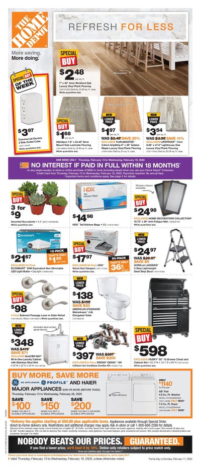 Home Depot (ON) Flyer February 13 to 19