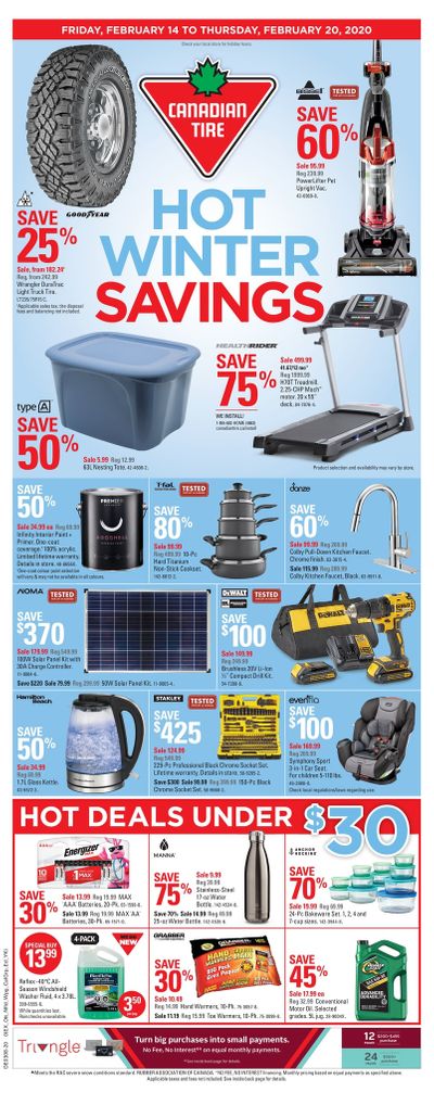 Canadian Tire (ON) Flyer February 14 to 20
