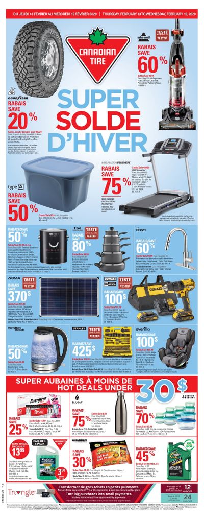Canadian Tire (QC) Flyer February 13 to 19