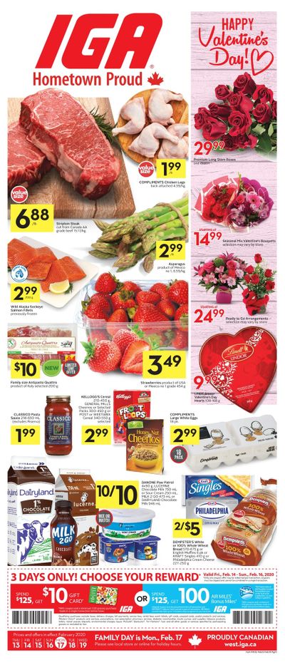 IGA (West) Flyer February 13 to 19